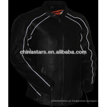 Alta visibilidade costurar em moda reflexivo trim para sportwear